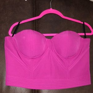 Cute Crop Bustier Top